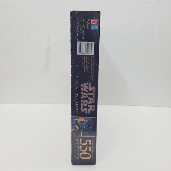Star Wars 1995 550 Piece MB Puzzle episode IV A New Hope Brand New UNOPENED - Picture 7 of 8